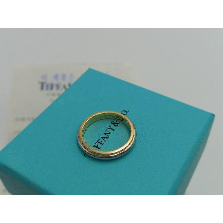 ñ)Tiffany(ƼĴ) PT950(÷Ƽ) + 18K ο ޺ б׷ 3MM  - 19ȣ[ûֱõ] ̹3 - ̺ ߰ǰ